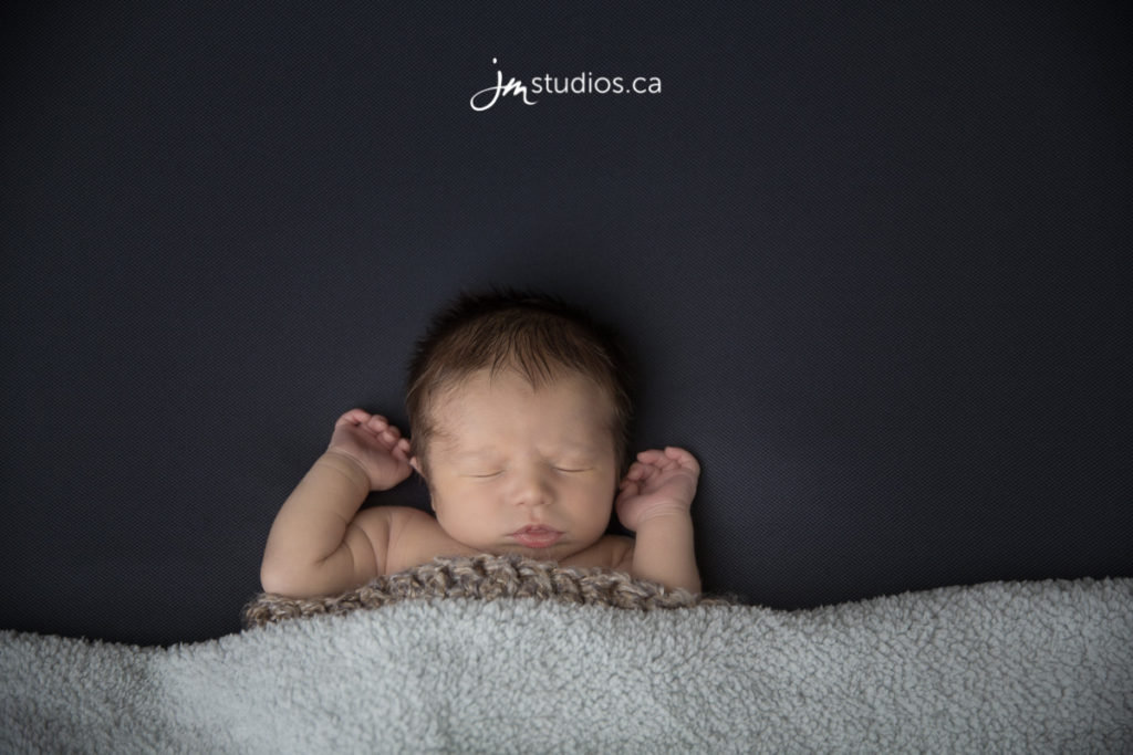Perrin’s #Newborn Session at our Calgary based studio. Congratulations to his parents Stephanie and Michael. #NewbornPhotos by Calgary Newborn Photographer JM Photography © 2017 http://www.JMstudios.ca #JMportraits #JMstudios #JMphotography #JMnewborns #NewbornPhotography #CalgaryMoms #PreciousMemories #CuteBabies